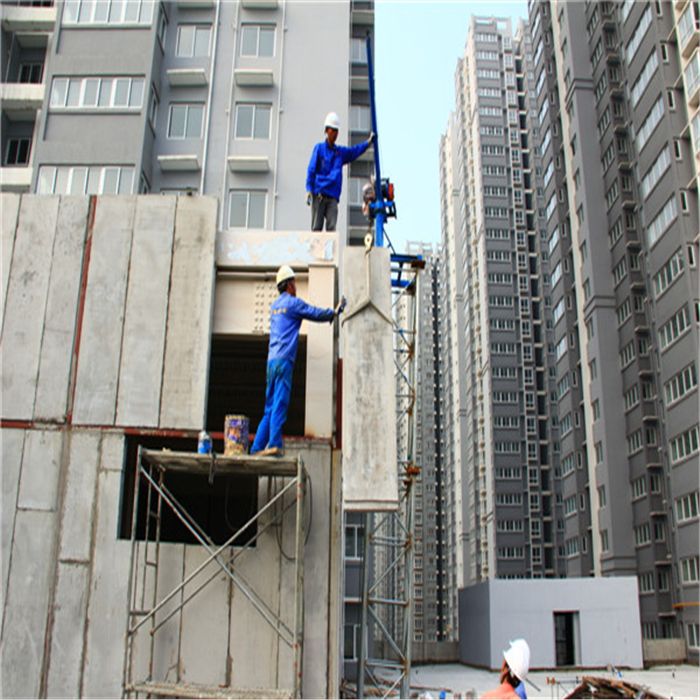 八府莊裝配式鋼結(jié)構外墻板工程施工